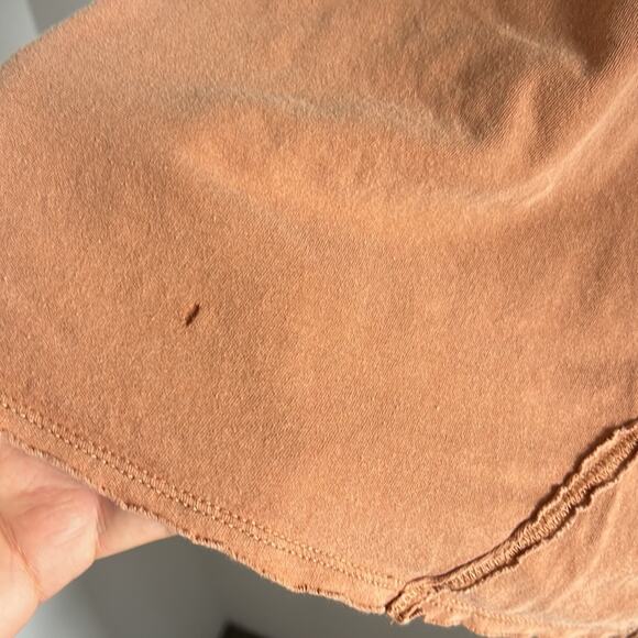 NWT Free People We the Free Dani Oversized T-Shirt Crush Blush Distressed Small - Picture 6 of 9